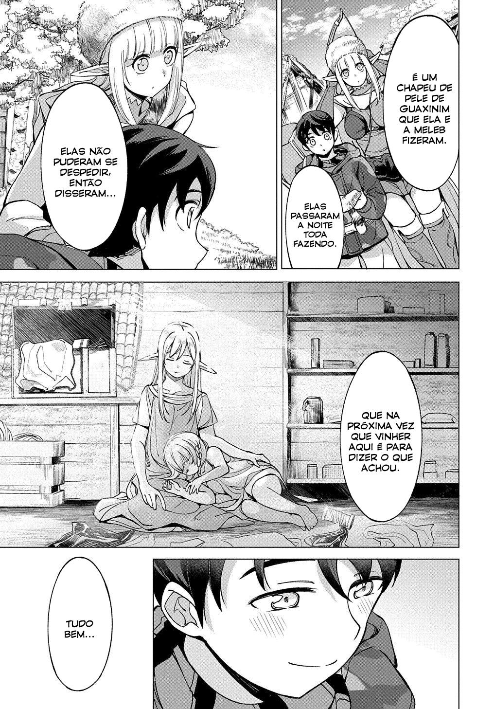 Read Hokkaido no Geneki Hunter ga Isekai ni Hourikoma Rete Mita Elf Yome to Meguru Isekai Shuryou Life (PT-BR) PT Manga Online