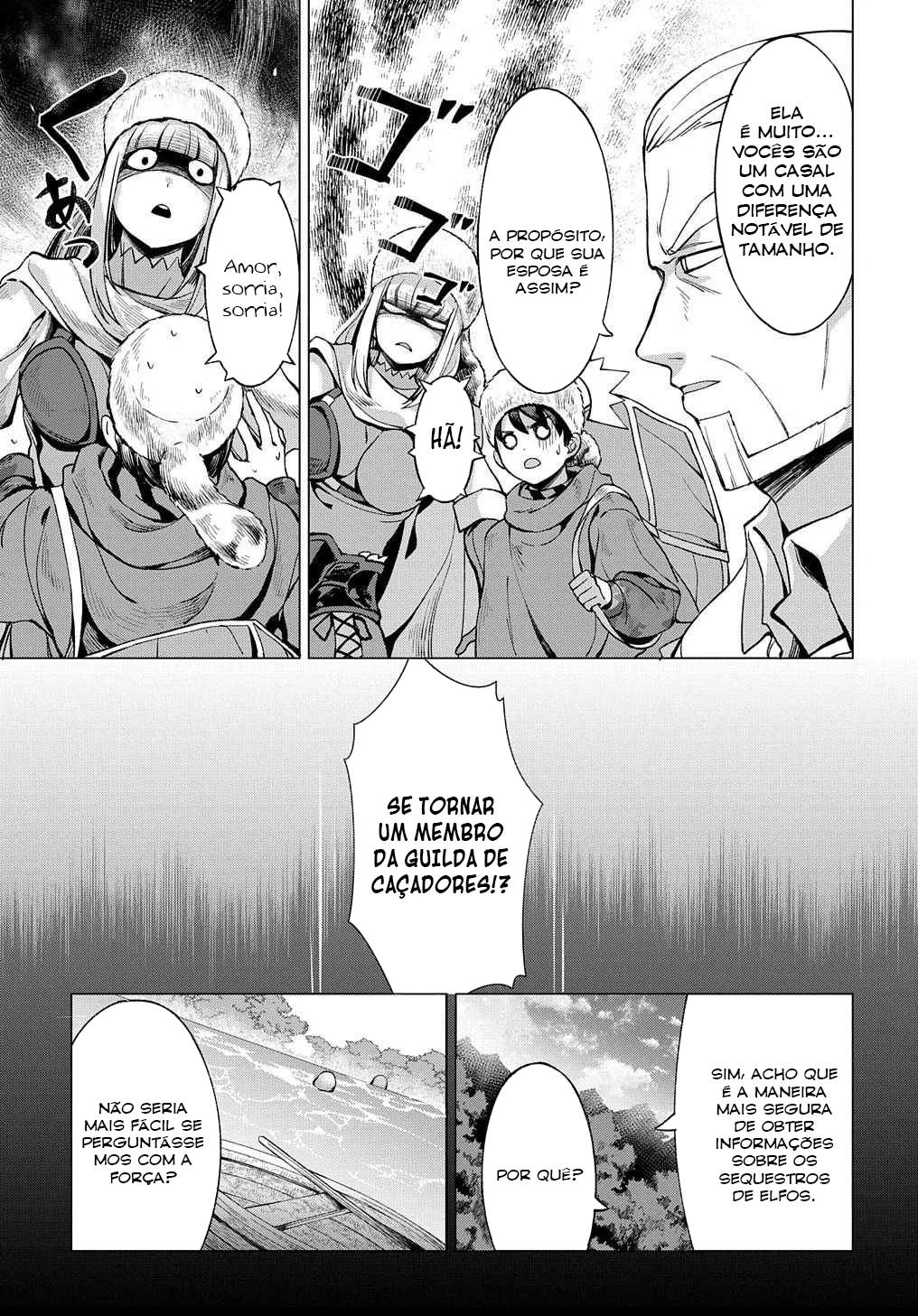 Read Hokkaido no Geneki Hunter ga Isekai ni Hourikoma Rete Mita Elf Yome to Meguru Isekai Shuryou Life (PT-BR) PT Manga Online