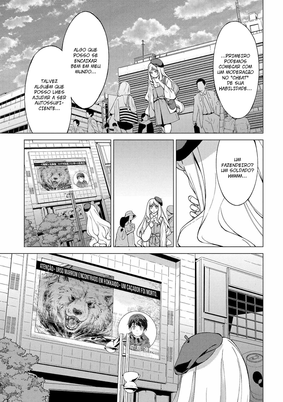 Read Hokkaido no Geneki Hunter ga Isekai ni Hourikoma Rete Mita Elf Yome to Meguru Isekai Shuryou Life (PT-BR) PT Manga Online
