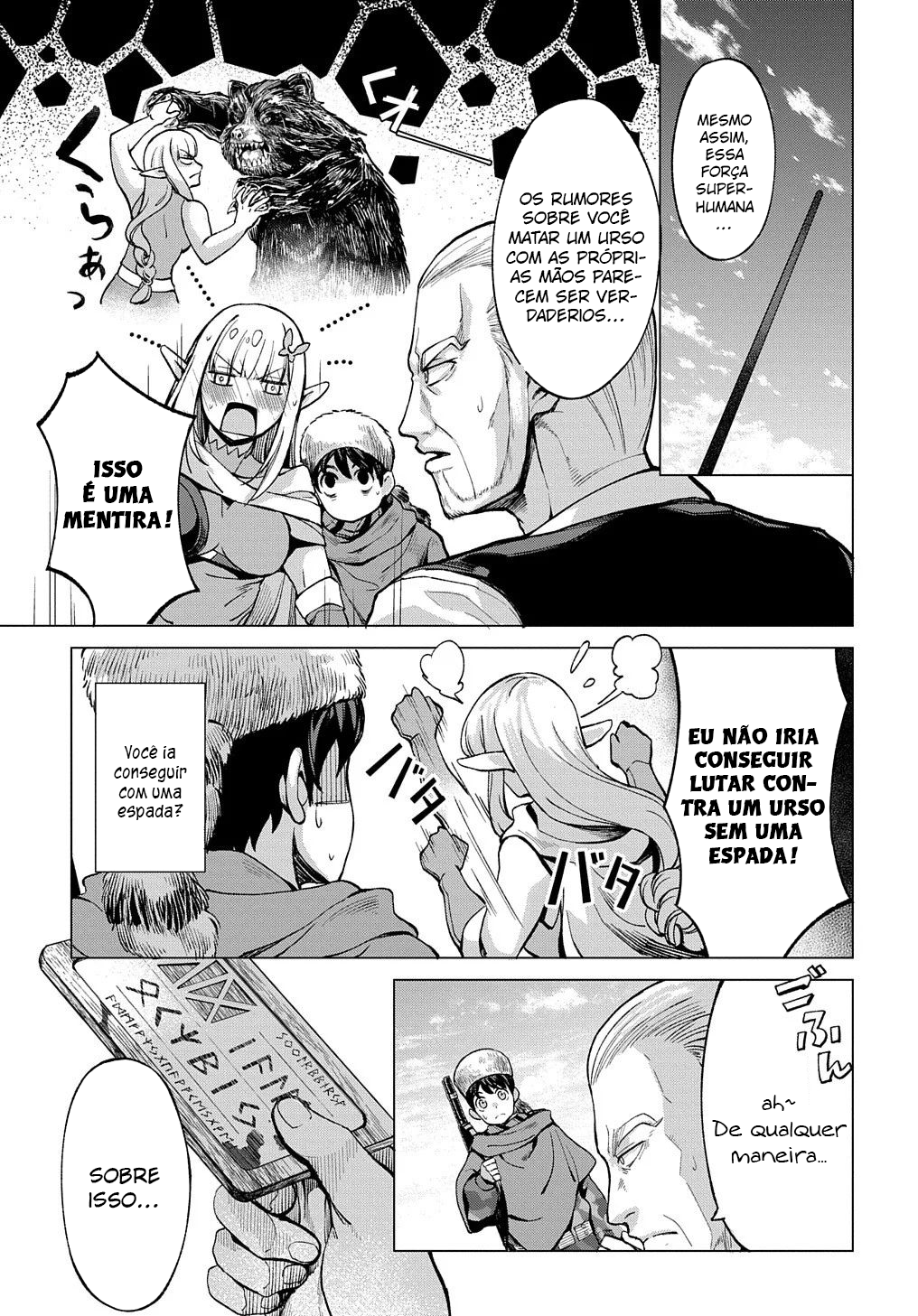 Read Hokkaido no Geneki Hunter ga Isekai ni Hourikoma Rete Mita Elf Yome to Meguru Isekai Shuryou Life (PT-BR) PT Manga Online