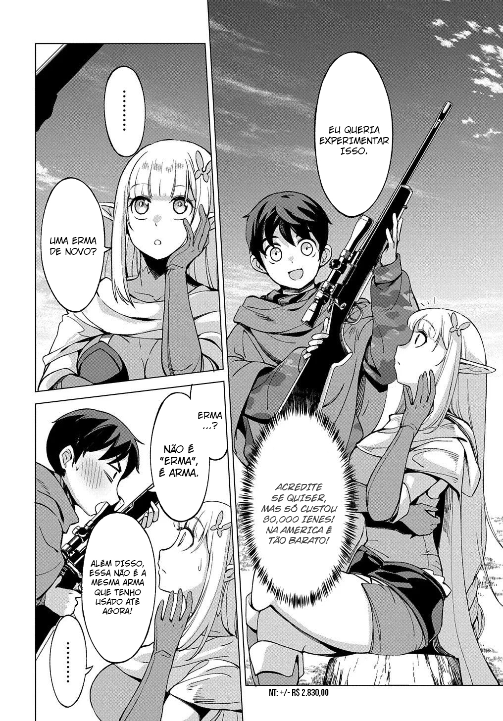 Read Hokkaido no Geneki Hunter ga Isekai ni Hourikoma Rete Mita Elf Yome to Meguru Isekai Shuryou Life (PT-BR) PT Manga Online