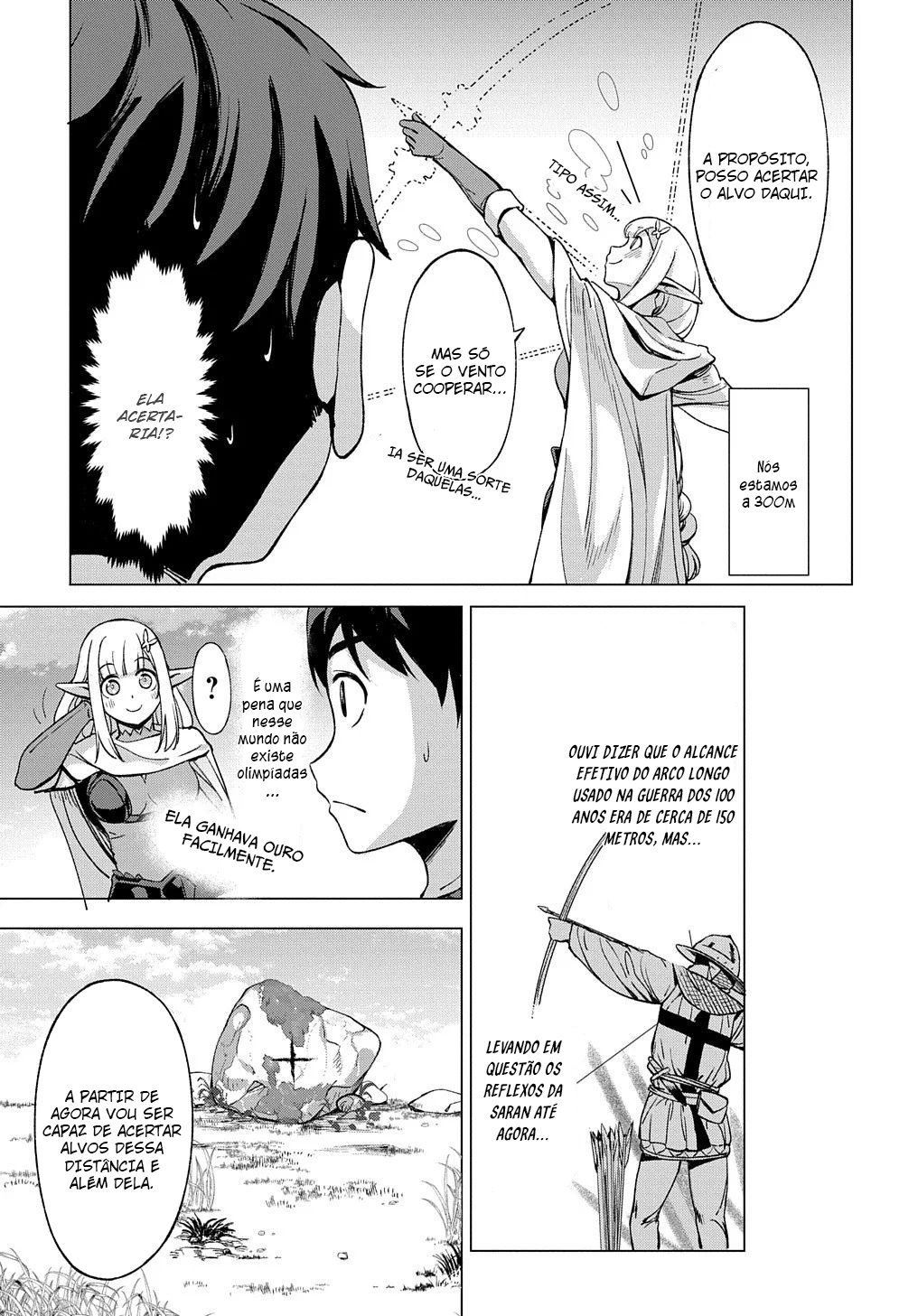 Read Hokkaido no Geneki Hunter ga Isekai ni Hourikoma Rete Mita Elf Yome to Meguru Isekai Shuryou Life (PT-BR) PT Manga Online