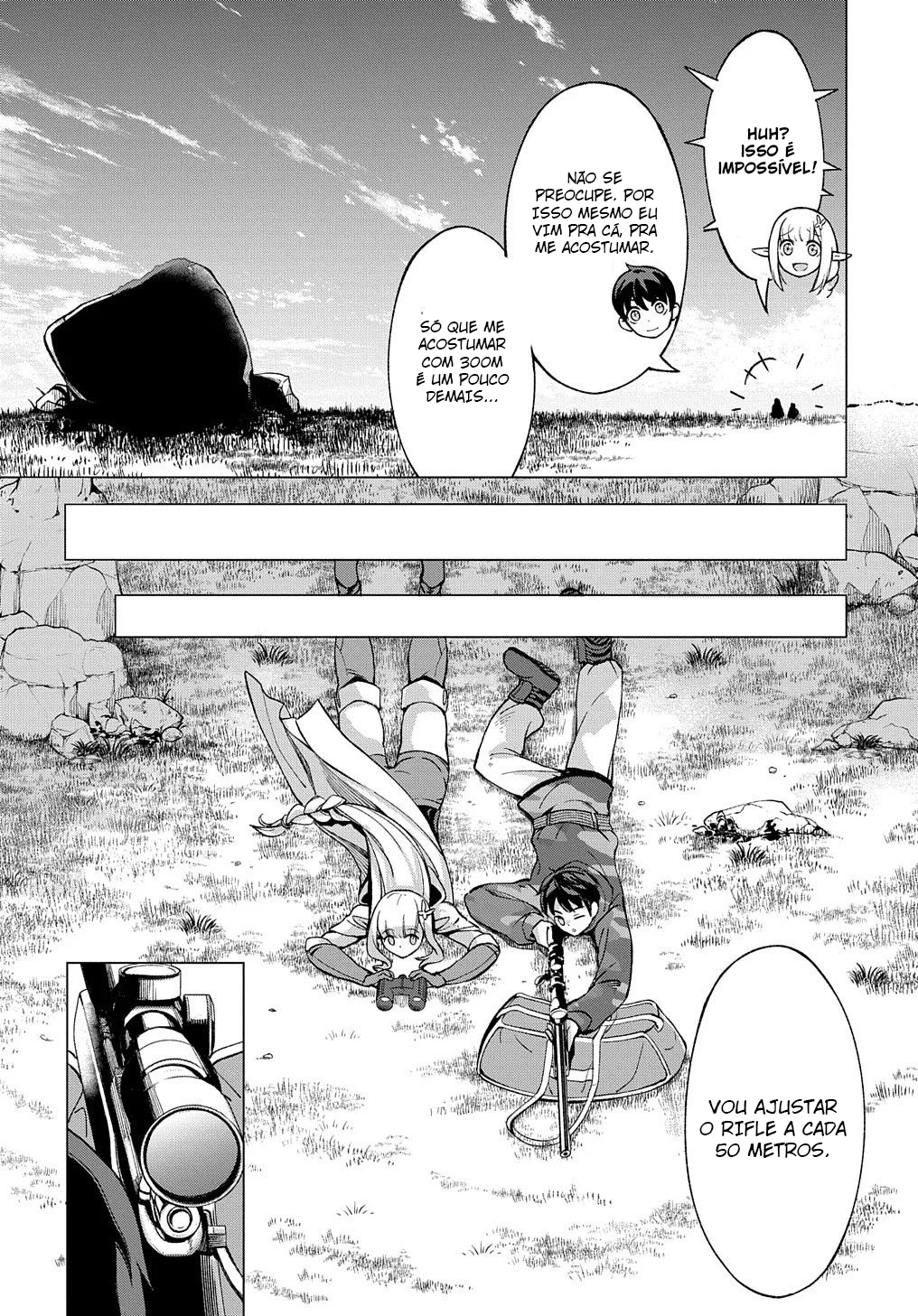 Read Hokkaido no Geneki Hunter ga Isekai ni Hourikoma Rete Mita Elf Yome to Meguru Isekai Shuryou Life (PT-BR) PT Manga Online
