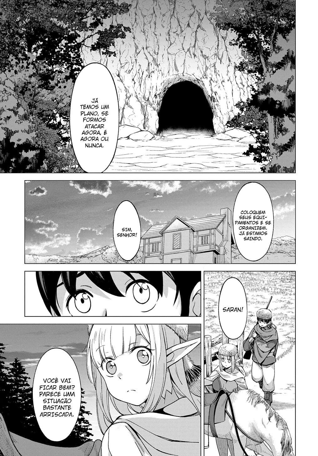 Read Hokkaido no Geneki Hunter ga Isekai ni Hourikoma Rete Mita Elf Yome to Meguru Isekai Shuryou Life (PT-BR) PT Manga Online
