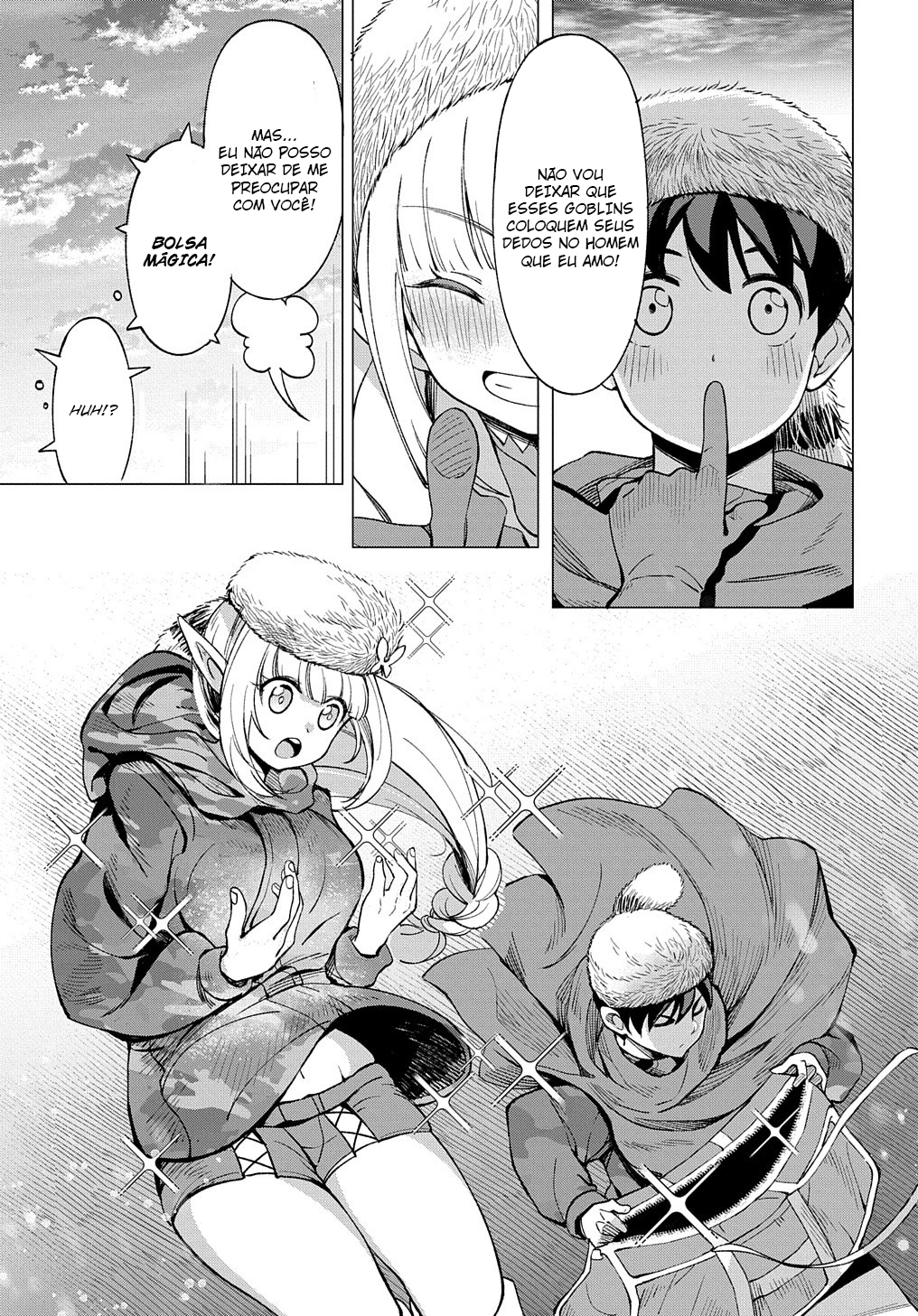 Read Hokkaido no Geneki Hunter ga Isekai ni Hourikoma Rete Mita Elf Yome to Meguru Isekai Shuryou Life (PT-BR) PT Manga Online