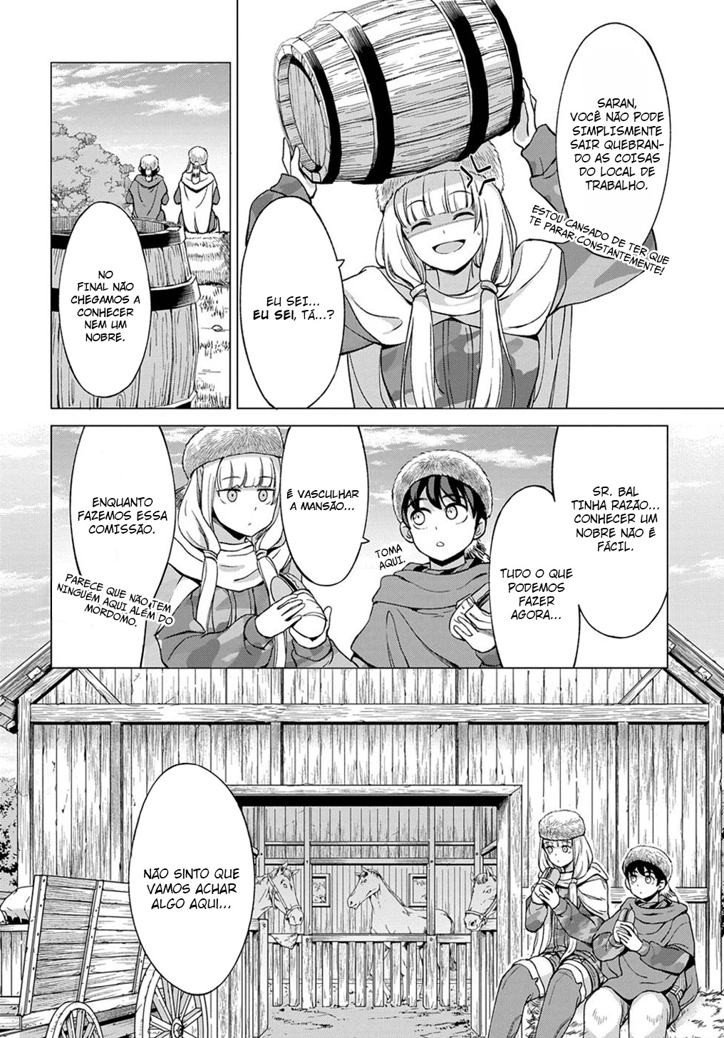 Read Hokkaido no Geneki Hunter ga Isekai ni Hourikoma Rete Mita Elf Yome to Meguru Isekai Shuryou Life (PT-BR) PT Manga Online