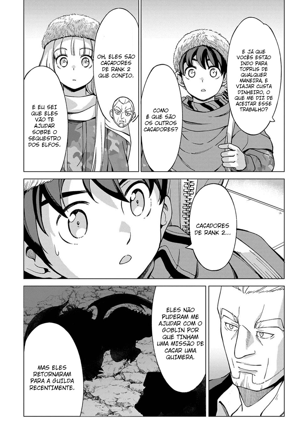 Read Hokkaido no Geneki Hunter ga Isekai ni Hourikoma Rete Mita Elf Yome to Meguru Isekai Shuryou Life (PT-BR) PT Manga Online