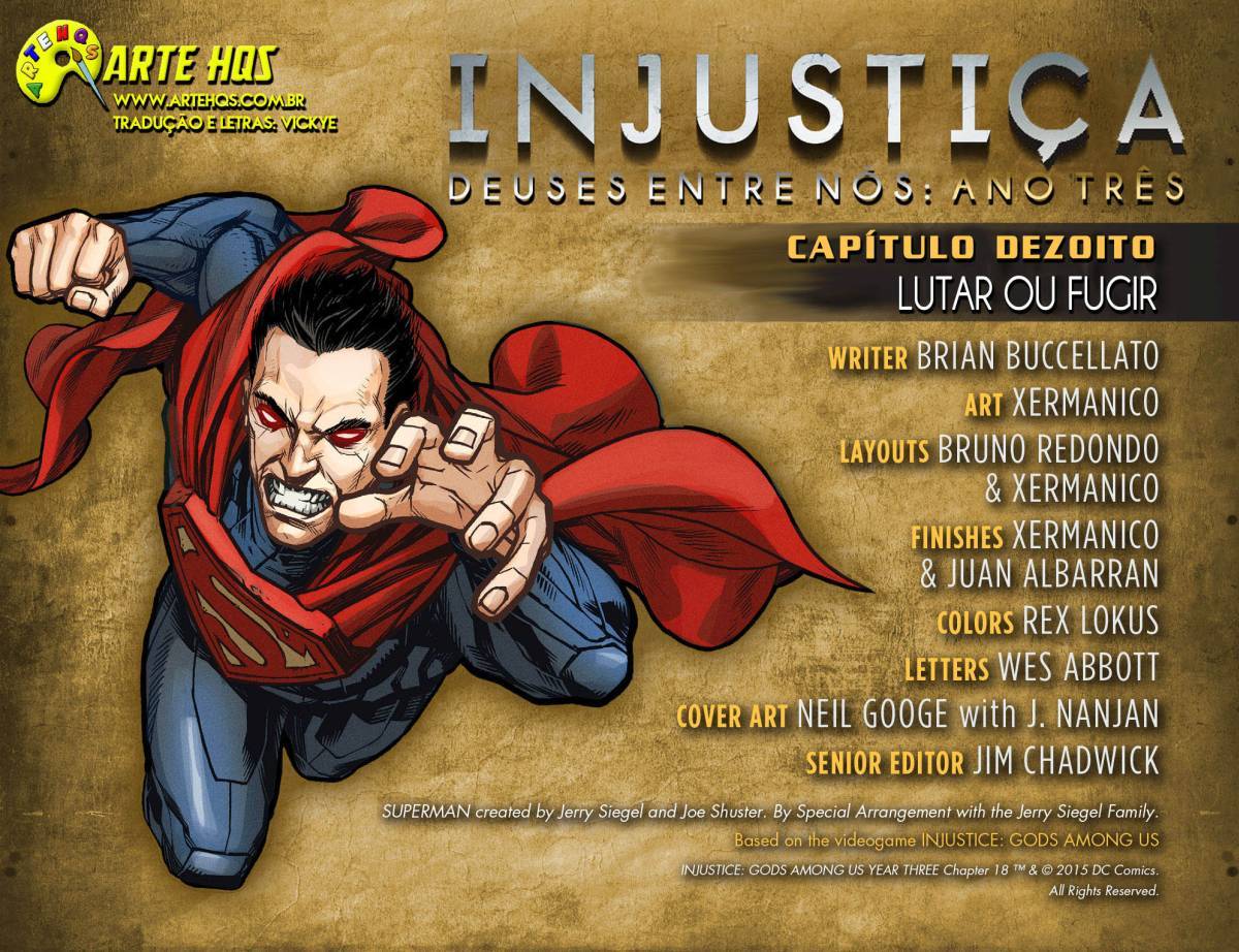 Read Injustice - Gods Among Us - Ano 3 (PT-BR) PT Manga Online