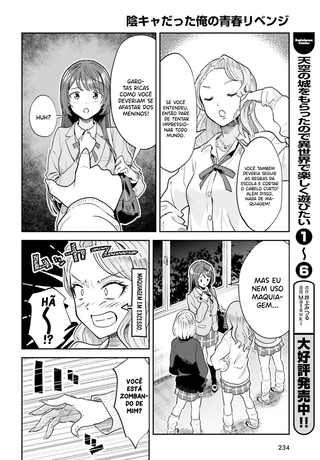Read Inkya Datta Ore no Seishun Revenge Tenshi sugiru Ano Ko wa Ayumu Re Life (PT-BR) PT Manga Online