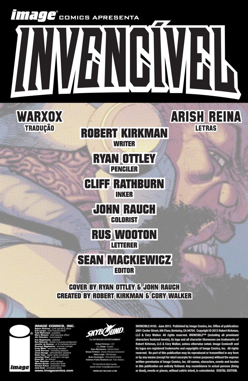 Read Invencível (2003) (PT-BR) PT Manga Online