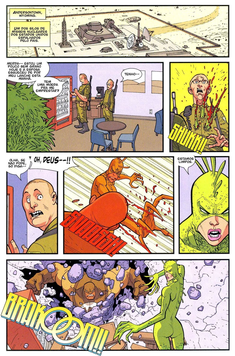 Read Invencível (2003) (PT-BR) PT Manga Online
