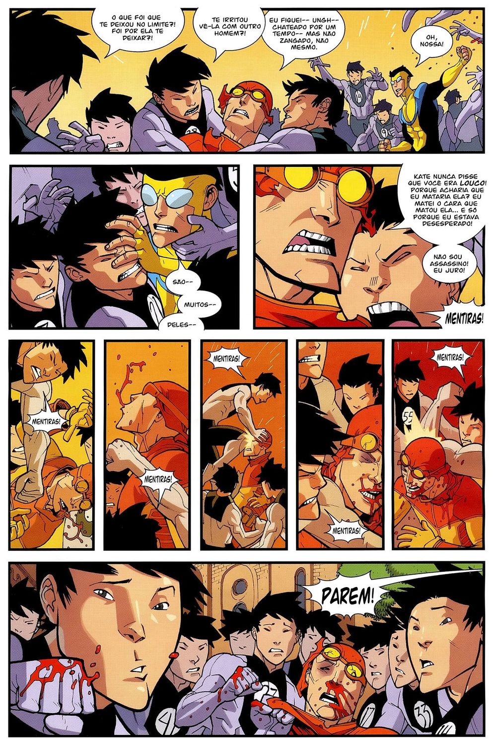 Read Invencível (2003) (PT-BR) PT Manga Online