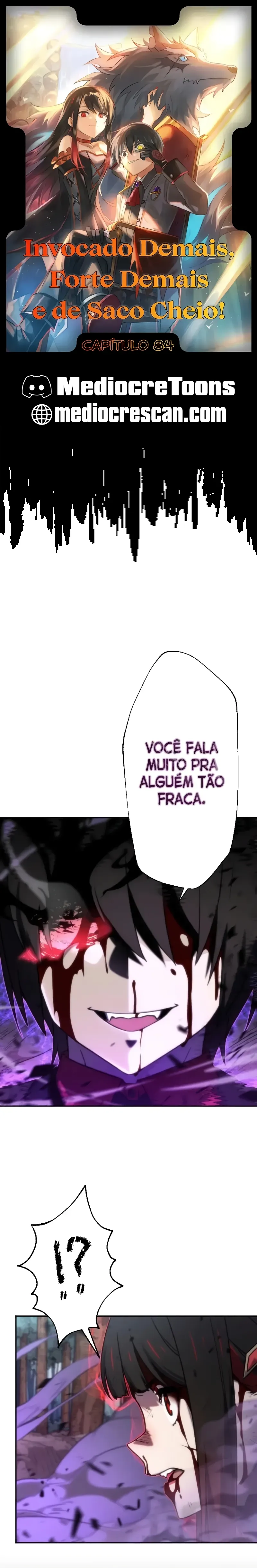 Read Invocado Demais Forte Demais e de Saco Cheio (PT-BR) PT Manga Online