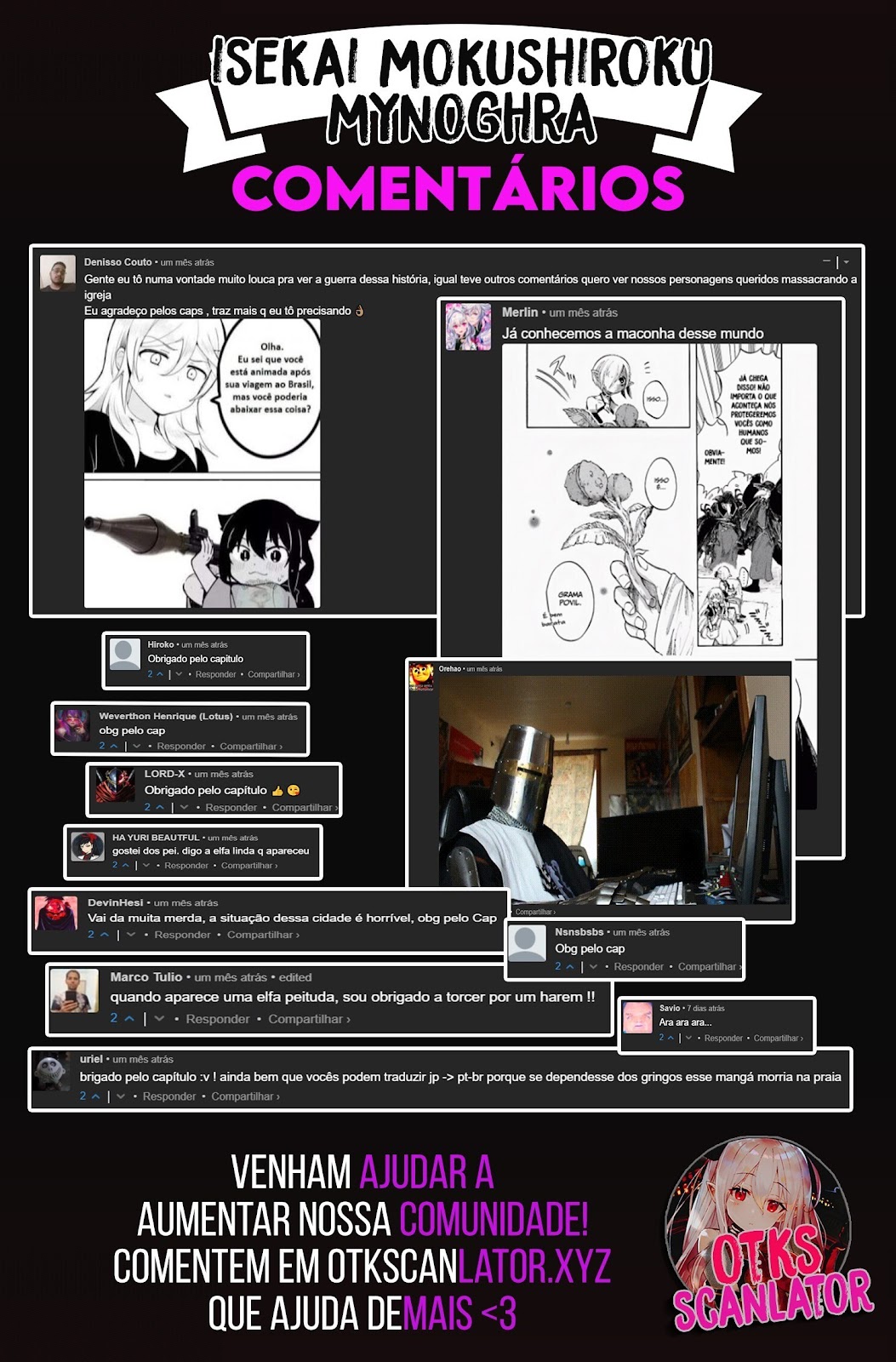 Read Isekai Mokushiroku Mynoghra  (PT-BR) PT Manga Online