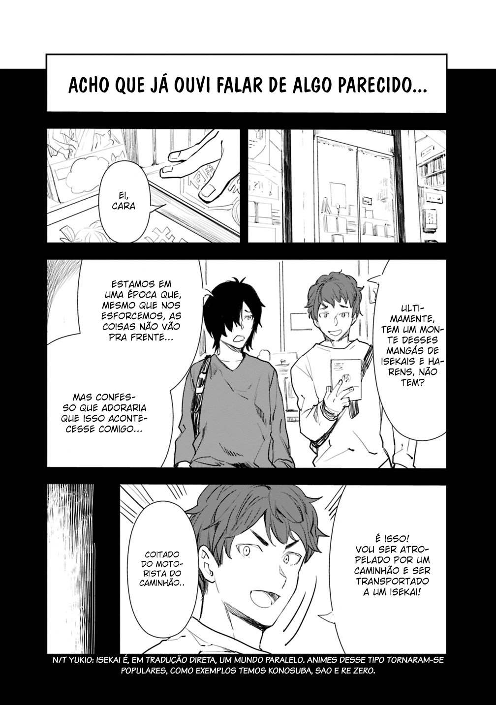 Read Isekai ni Kita Boku wa Kiyoubinbode Subayasa Tayorina Tabi wo Suru (PT-BR) PT Manga Online