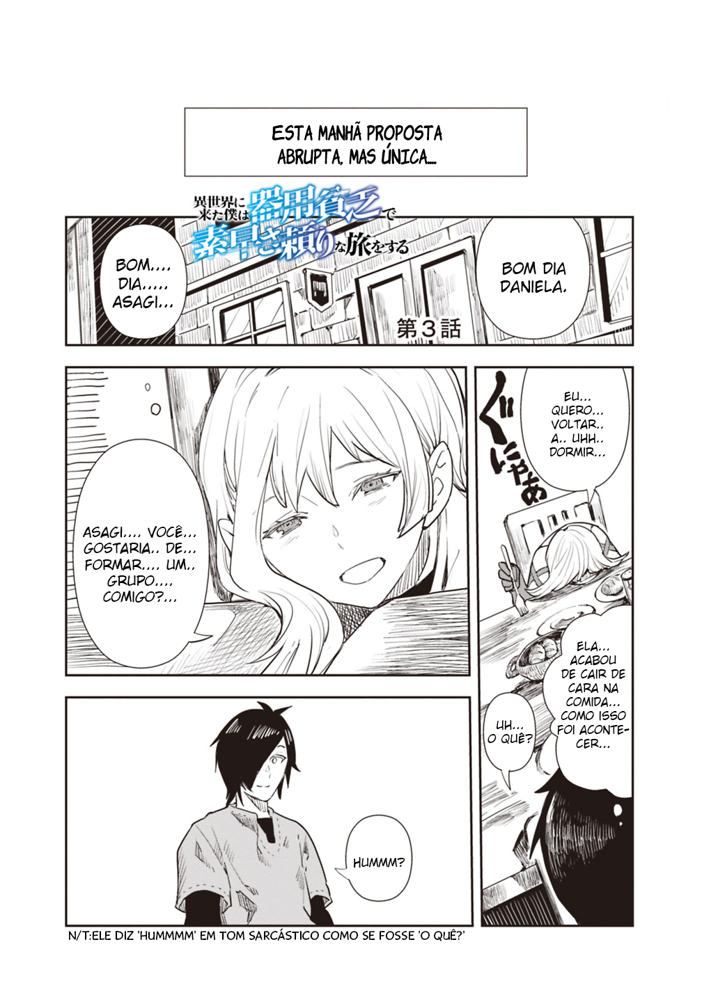 Read Isekai ni Kita Boku wa Kiyoubinbode Subayasa Tayorina Tabi wo Suru (PT-BR) PT Manga Online