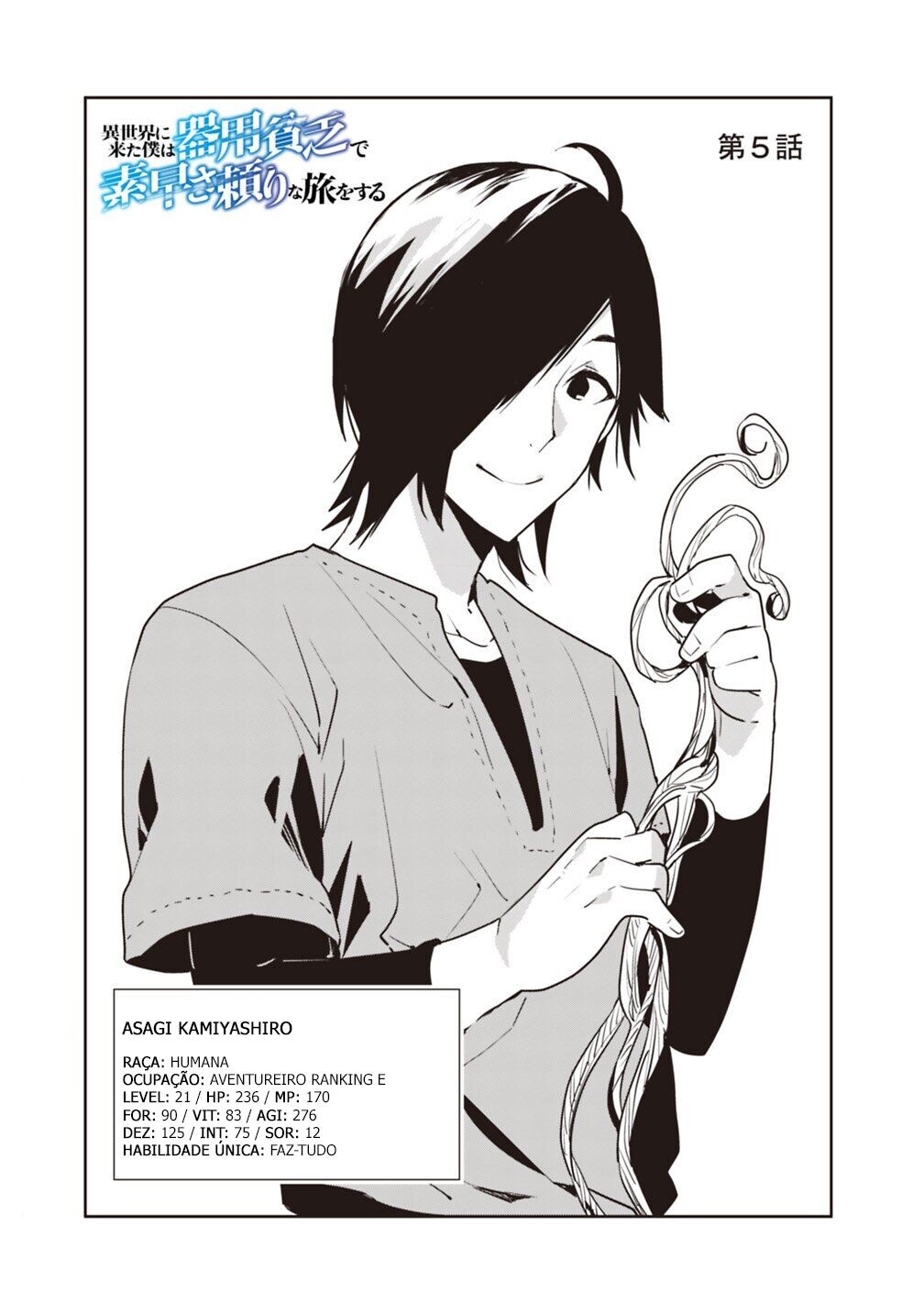 Read Isekai ni Kita Boku wa Kiyoubinbode Subayasa Tayorina Tabi wo Suru (PT-BR) PT Manga Online