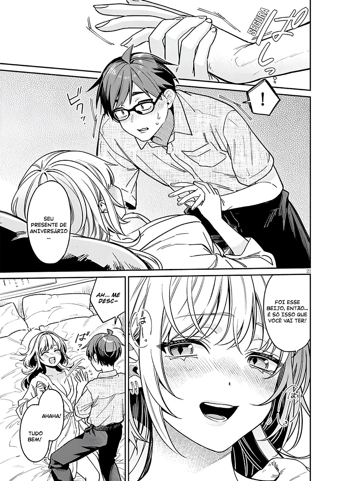 Read Kuse Tsuyo Kanojo wa Toko ni Izanau (PT-BR) PT Manga Online