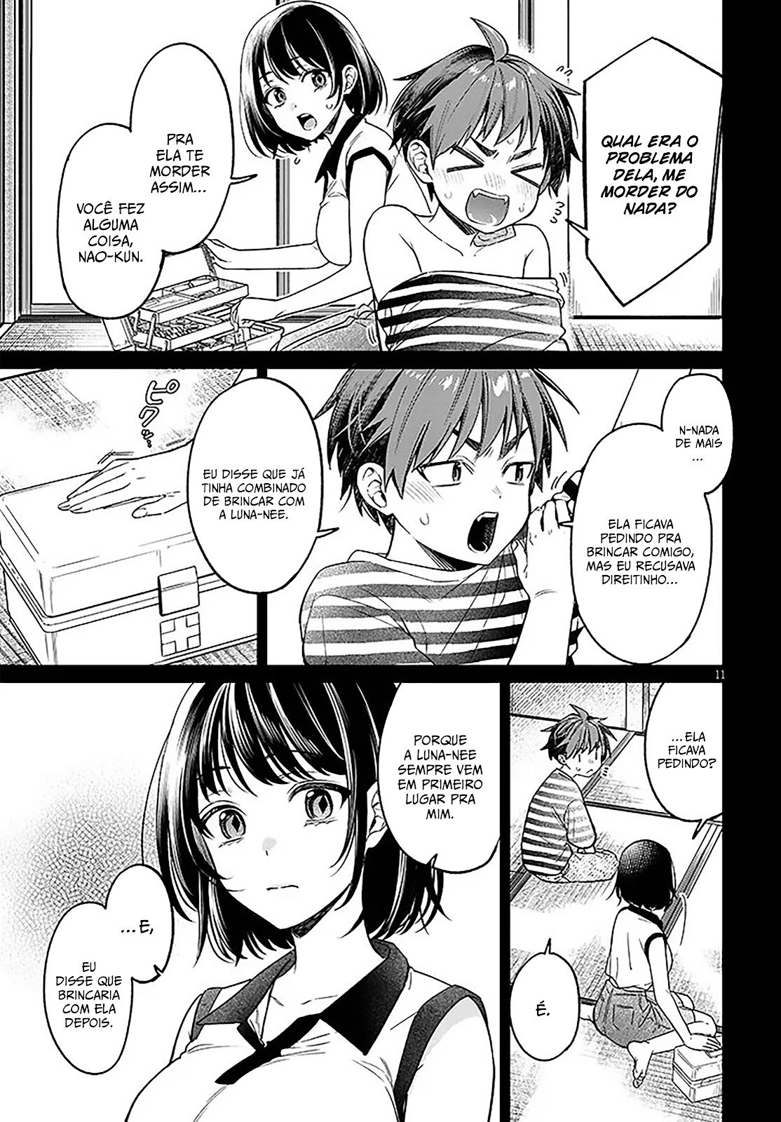 Read Kuse Tsuyo Kanojo wa Toko ni Izanau (PT-BR) PT Manga Online