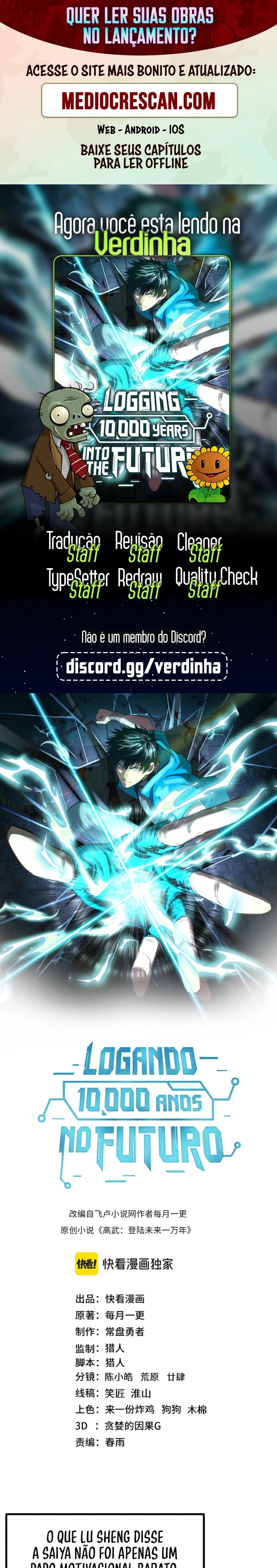 Read Logando 10.000 Anos No Futuro  (PT-BR) PT Manga Online