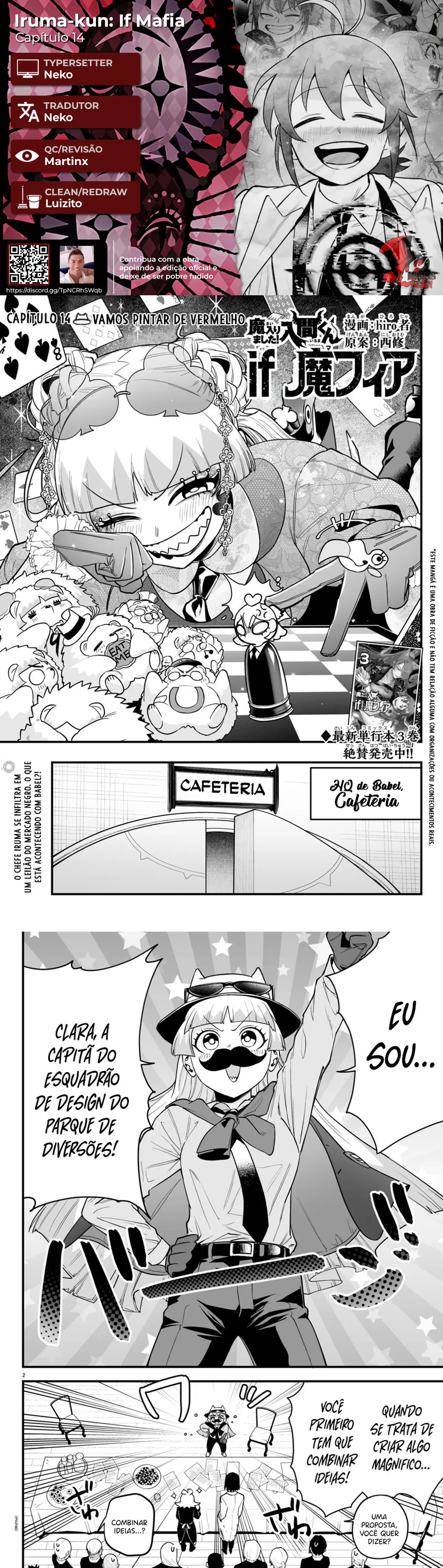 Read Mairimashita! Iruma-kun_ E se fosse Máfia_ ( PT-BR ) PT Manga Online