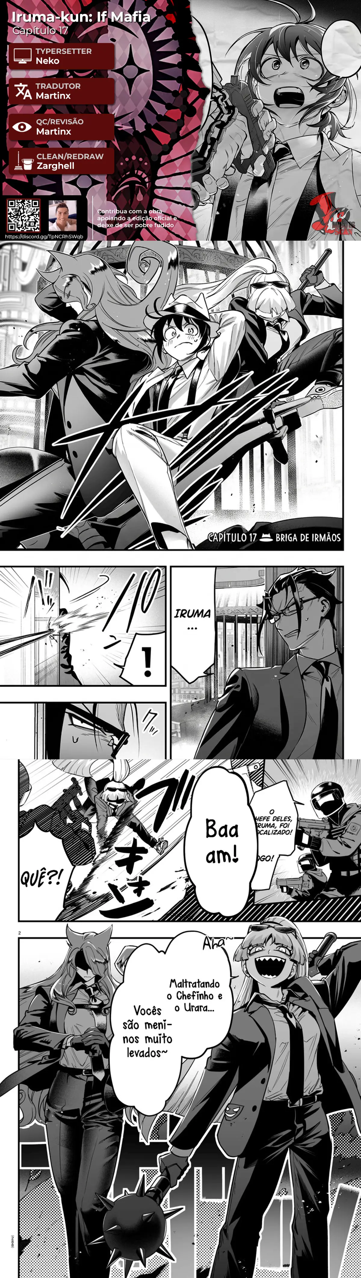 Read Mairimashita! Iruma-kun_ E se fosse Máfia_ ( PT-BR ) PT Manga Online