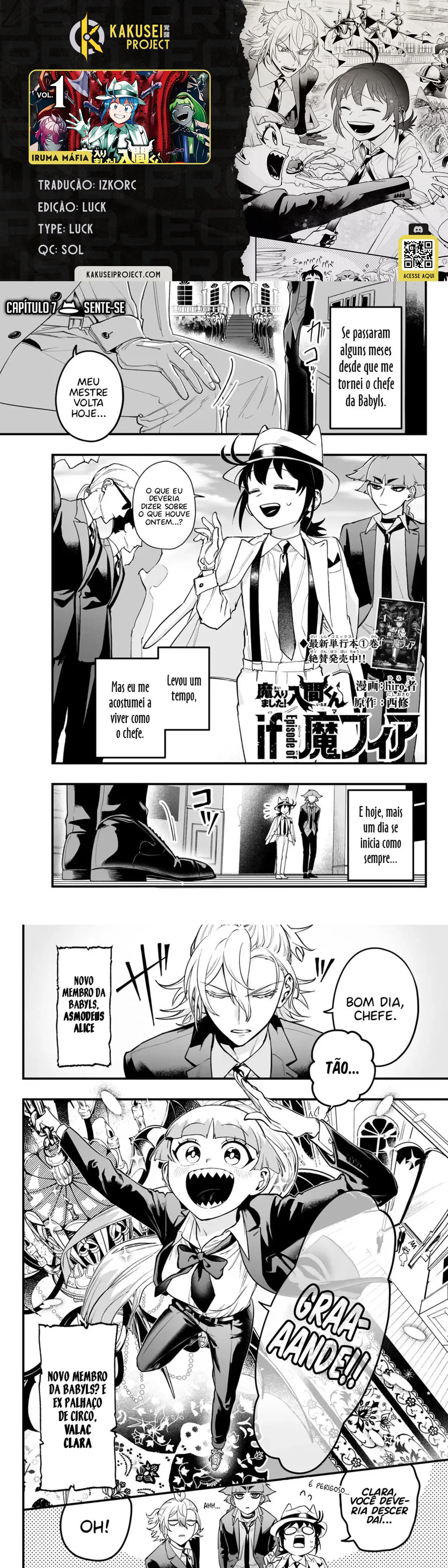 Read Mairimashita! Iruma-kun_ E se fosse Máfia_ ( PT-BR ) PT Manga Online