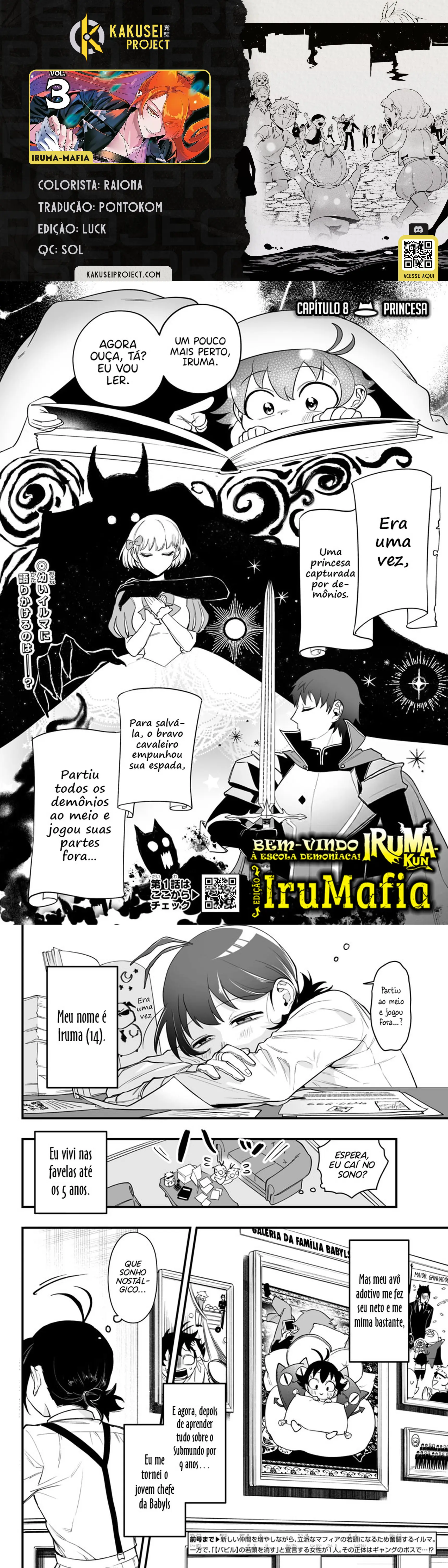 Read Mairimashita! Iruma-kun_ E se fosse Máfia_ ( PT-BR ) PT Manga Online