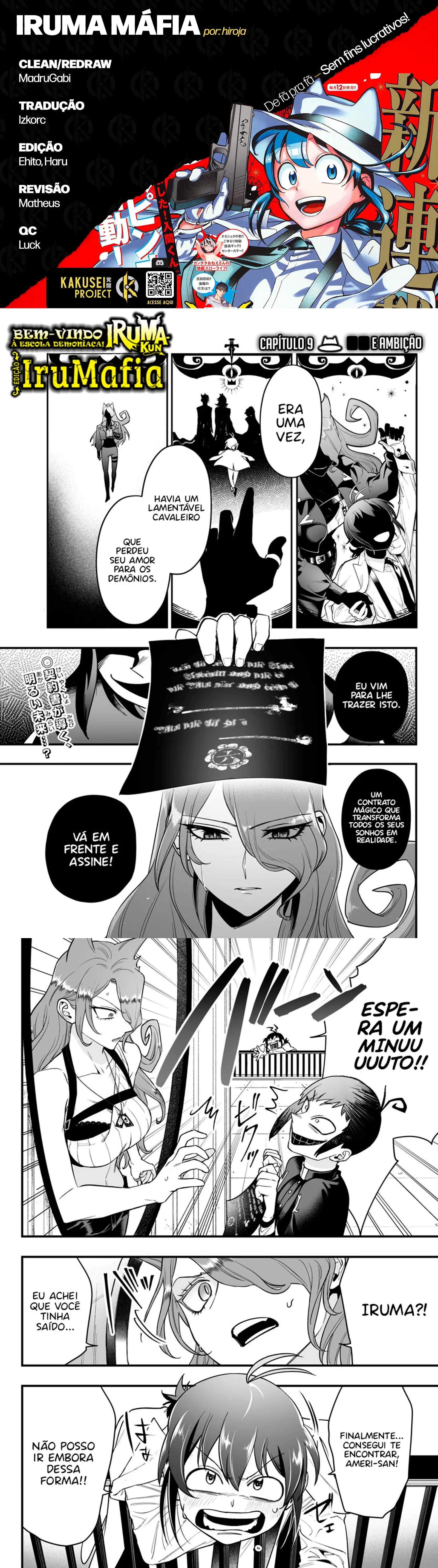 Read Mairimashita! Iruma-kun_ E se fosse Máfia_ ( PT-BR ) PT Manga Online