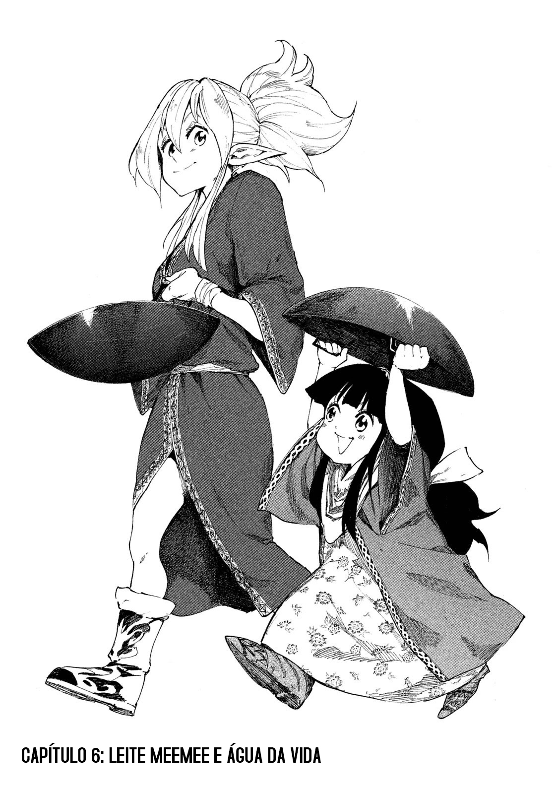 Read Mazumeshi Elf to Yuubokugurashi (PT-BR) PT Manga Online