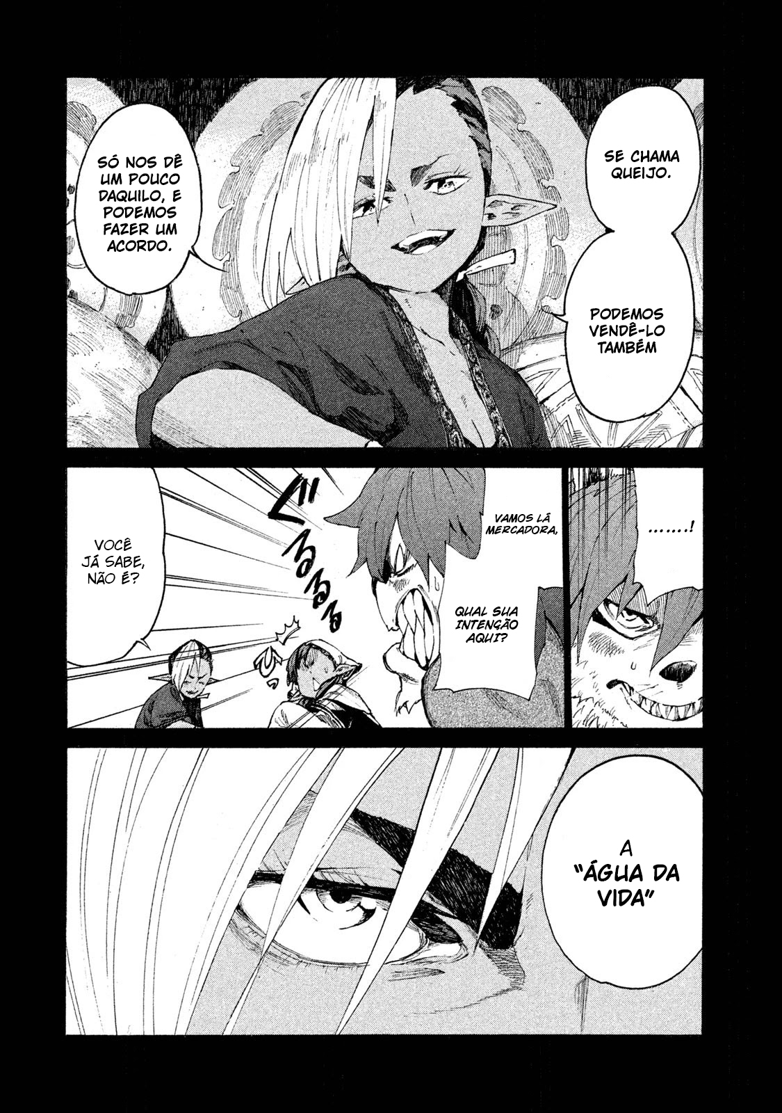 Read Mazumeshi Elf to Yuubokugurashi (PT-BR) PT Manga Online