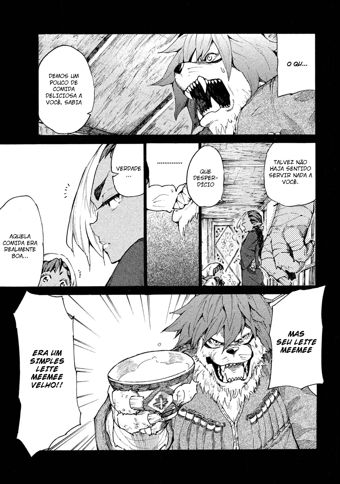 Read Mazumeshi Elf to Yuubokugurashi (PT-BR) PT Manga Online