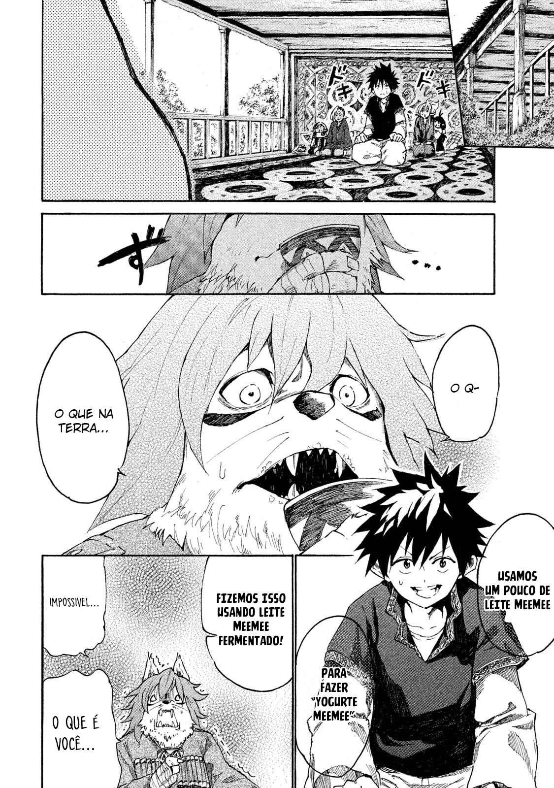 Read Mazumeshi Elf to Yuubokugurashi (PT-BR) PT Manga Online