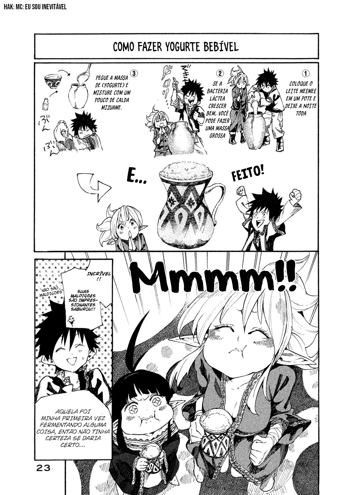 Read Mazumeshi Elf to Yuubokugurashi (PT-BR) PT Manga Online