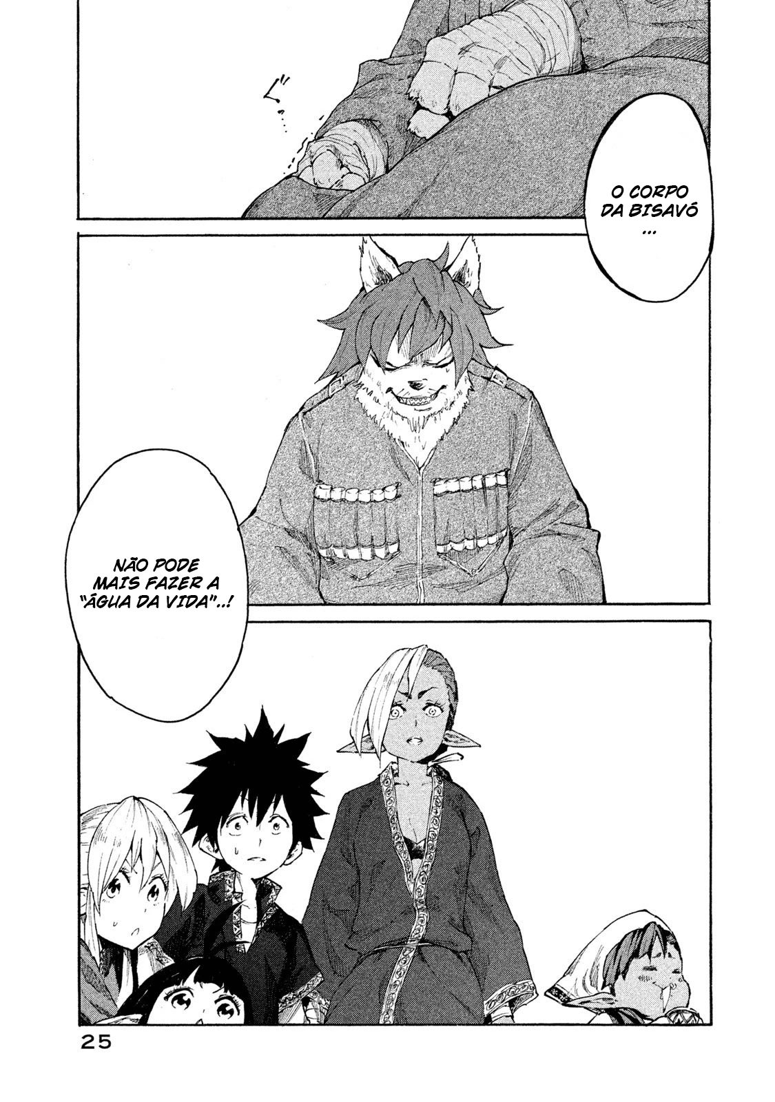 Read Mazumeshi Elf to Yuubokugurashi (PT-BR) PT Manga Online