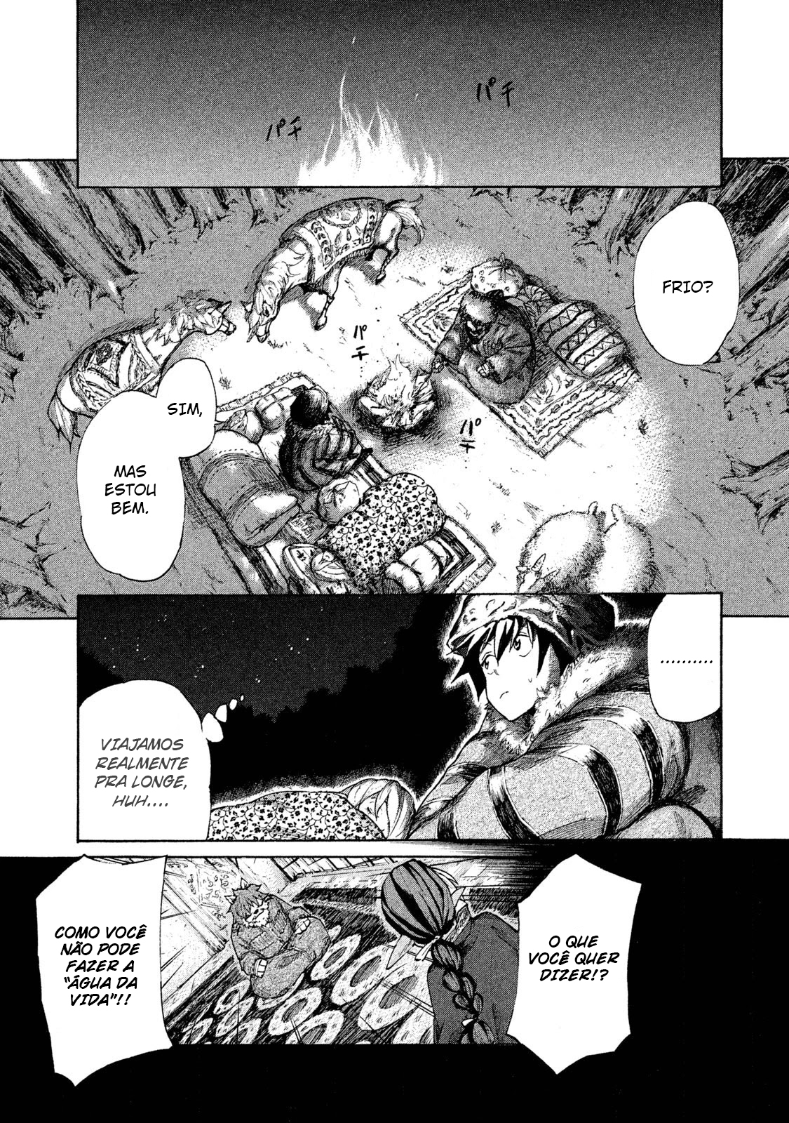Read Mazumeshi Elf to Yuubokugurashi (PT-BR) PT Manga Online