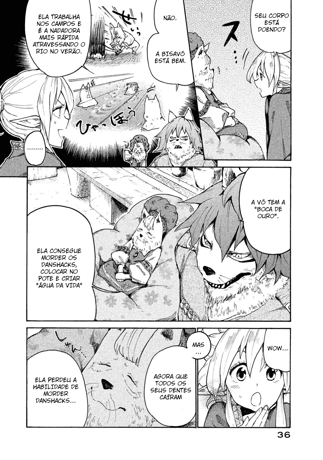 Read Mazumeshi Elf to Yuubokugurashi (PT-BR) PT Manga Online