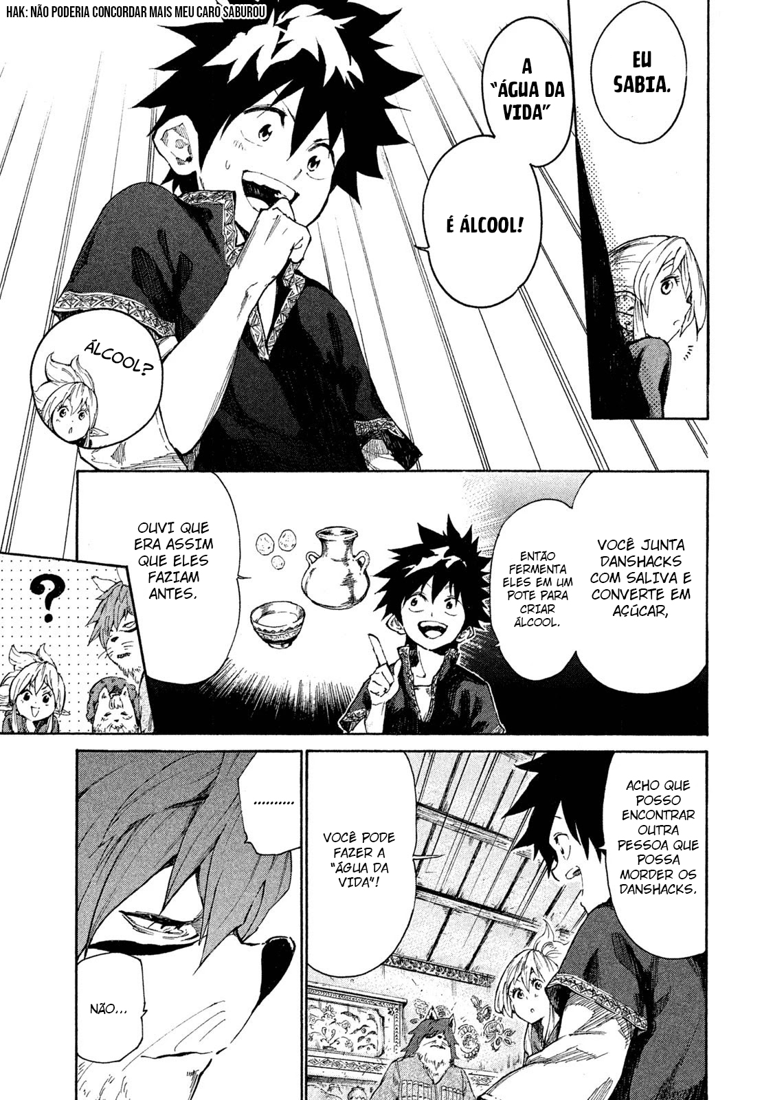 Read Mazumeshi Elf to Yuubokugurashi (PT-BR) PT Manga Online