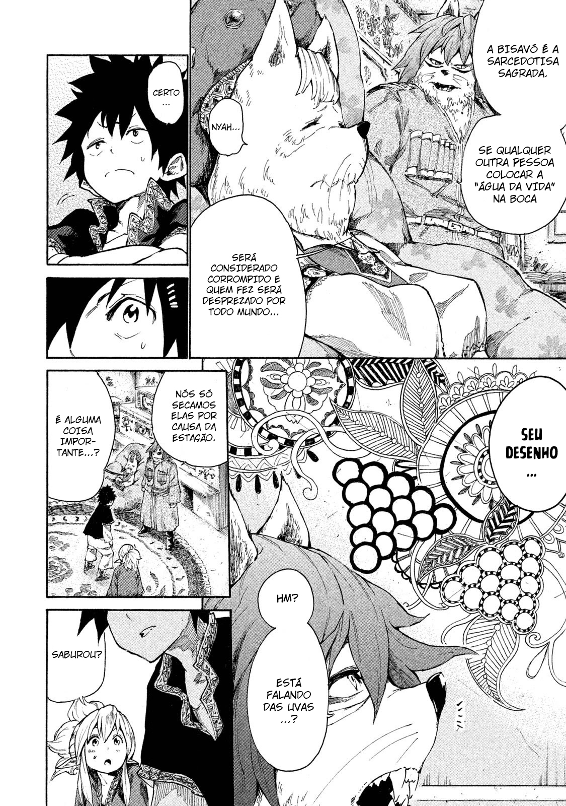 Read Mazumeshi Elf to Yuubokugurashi (PT-BR) PT Manga Online