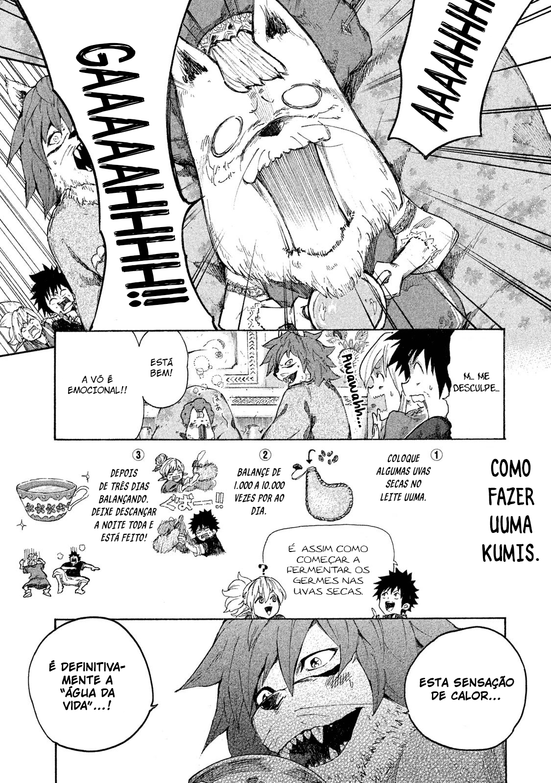 Read Mazumeshi Elf to Yuubokugurashi (PT-BR) PT Manga Online