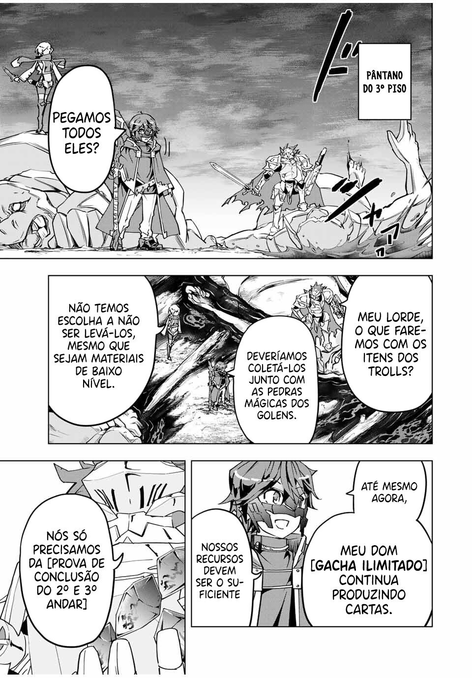 Read Meu Presente de Nível 9999 de Gacha Ilimitado (PT-BR) PT Manga Online