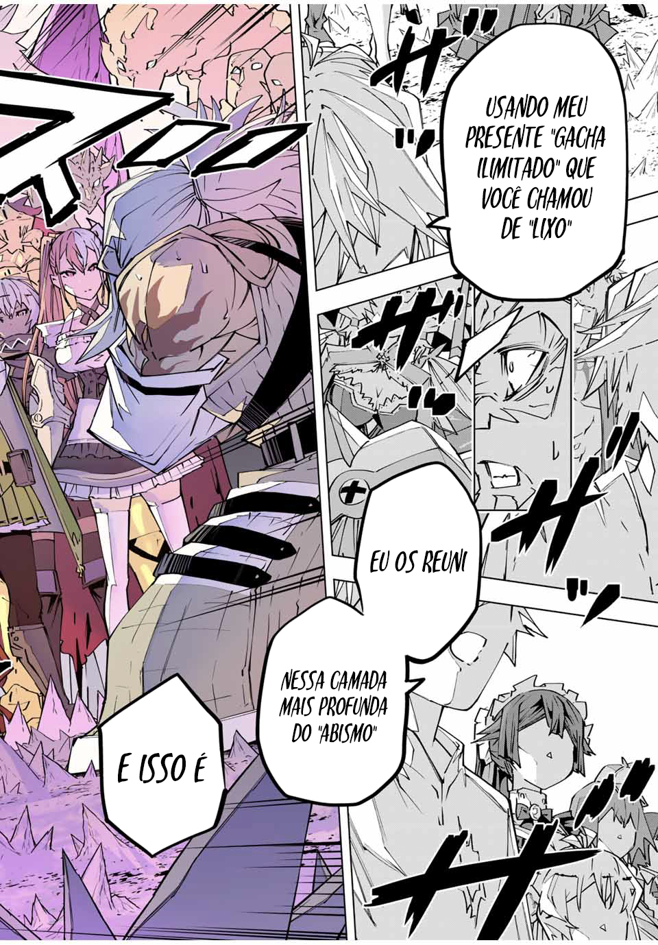 Read Meu Presente de Nível 9999 de Gacha Ilimitado (PT-BR) PT Manga Online