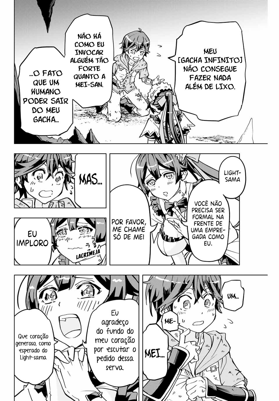 Read Meu Presente de Nível 9999 de Gacha Ilimitado (PT-BR) PT Manga Online