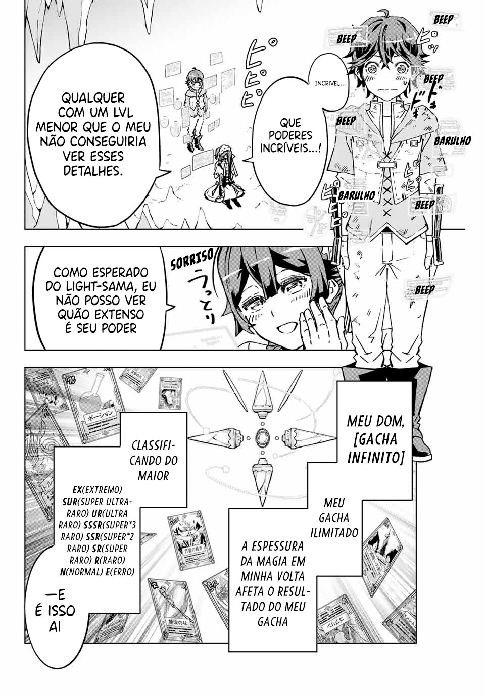 Read Meu Presente de Nível 9999 de Gacha Ilimitado (PT-BR) PT Manga Online