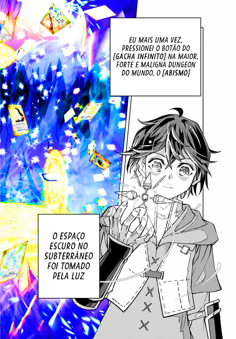 Read Meu Presente de Nível 9999 de Gacha Ilimitado (PT-BR) PT Manga Online
