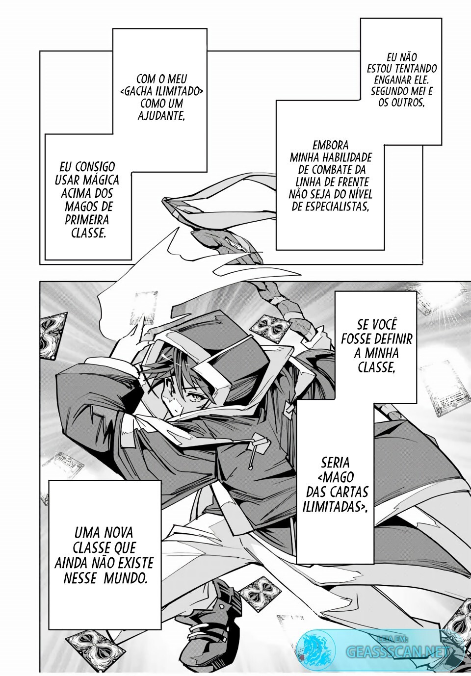 Read Meu Presente de Nível 9999 de Gacha Ilimitado (PT-BR) PT Manga Online