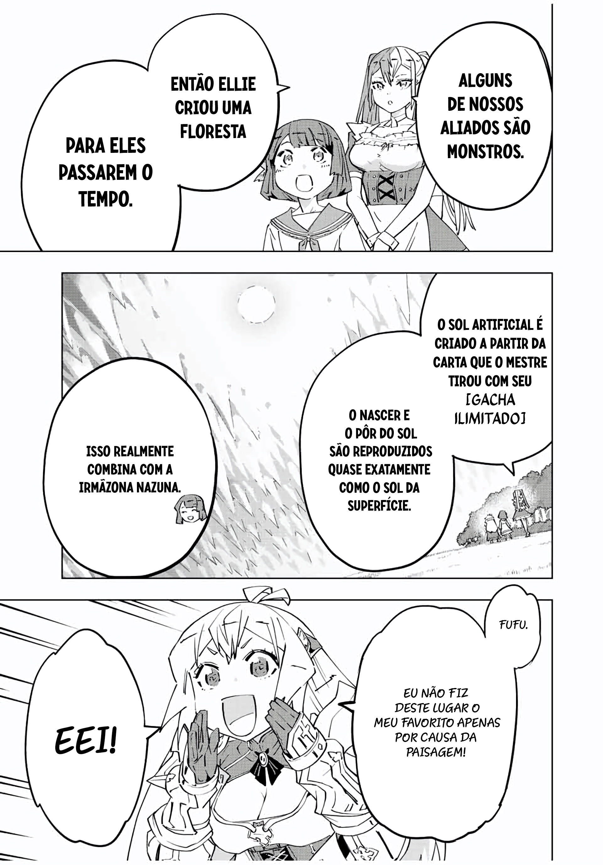 Read Meu Presente de Nível 9999 de Gacha Ilimitado (PT-BR) PT Manga Online