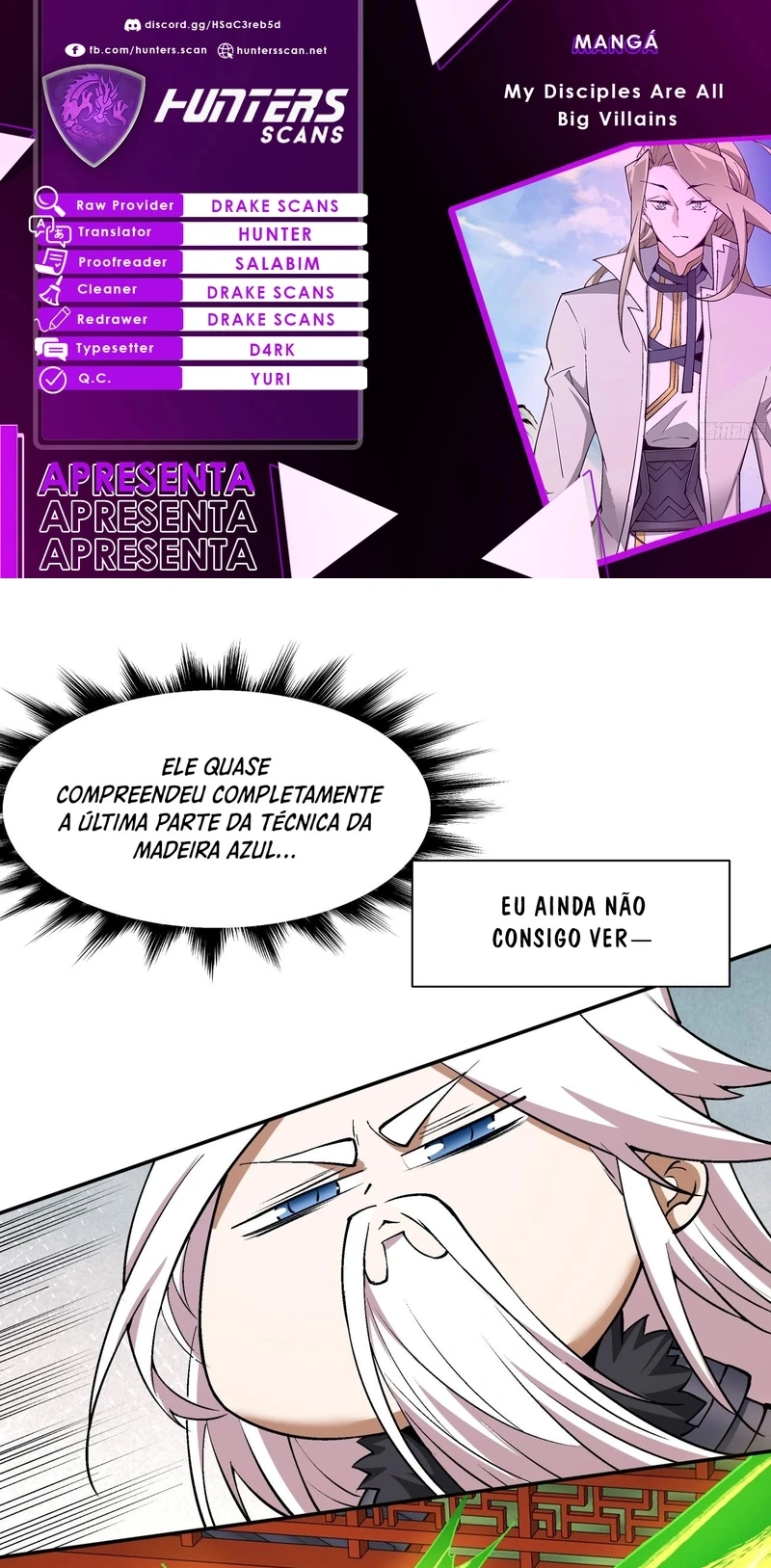 Read Meus Discípulos São Todos Grandes Vilões (PT-BR) PT Manga Online