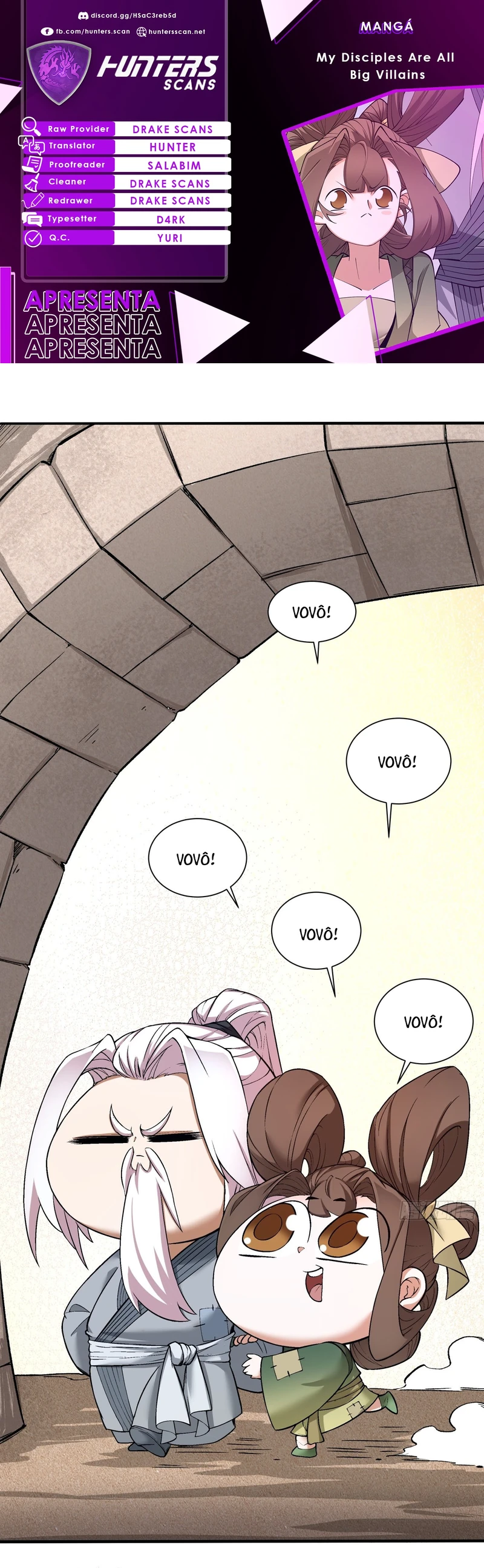 Read Meus Discípulos São Todos Grandes Vilões (PT-BR) PT Manga Online