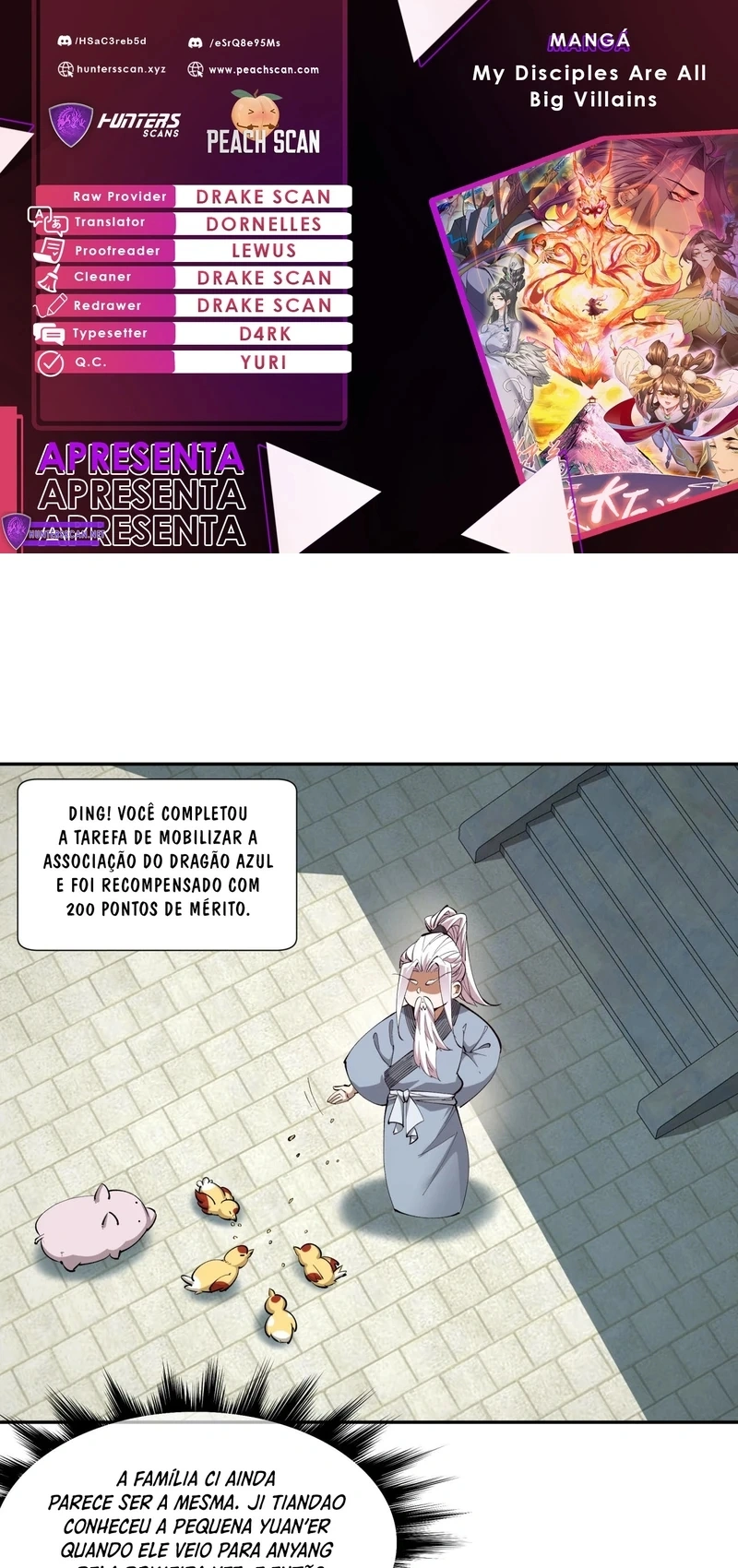 Read Meus Discípulos São Todos Grandes Vilões (PT-BR) PT Manga Online